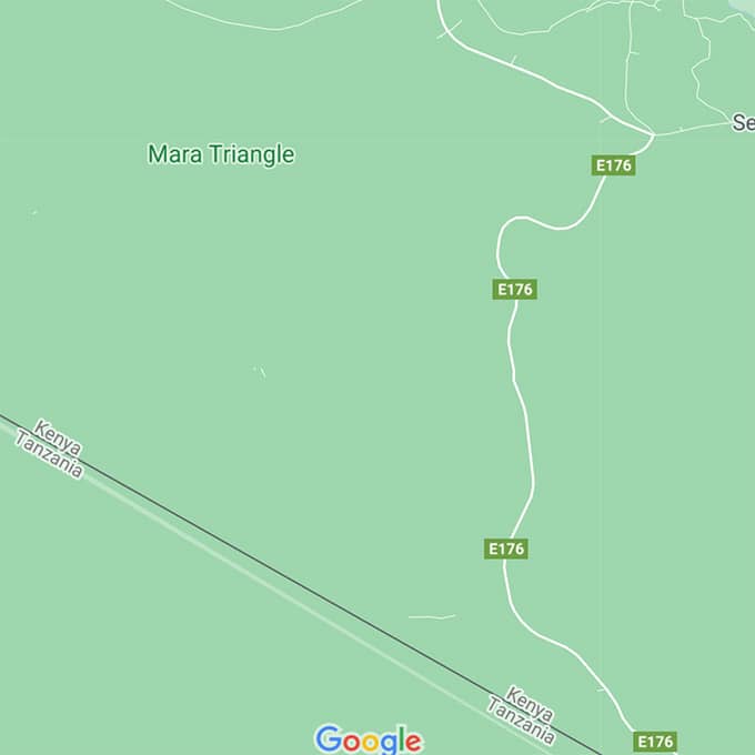 View Mara Triangle area map